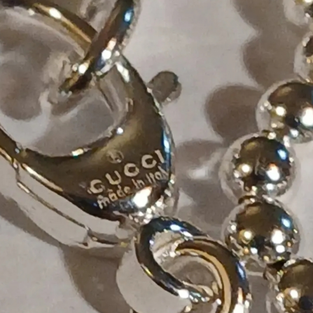 Gucci Love Britt Pendant in  Sterling Silver/ Gorgeous - Picture 8 of 8